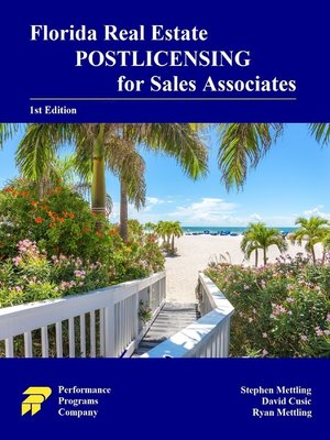 cover image of Florida Real Estate Postlicensing for Sales Associates